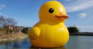 ラバーダック臨時駐車場（黒津崎駐車場）について